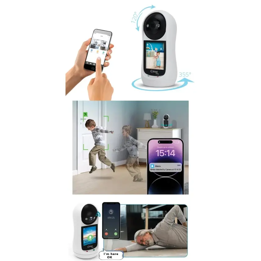 Kiwi IP KBABY 96 Bebek Kamerası - 3