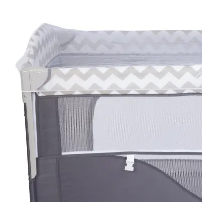 Kraft Calipso Bedside Anne Yanı Oyun Parkı 70x120 cm Dark Grey - 10