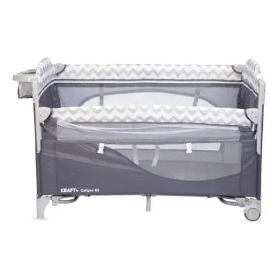 Kraft Calipso Bedside Anne Yanı Oyun Parkı 70x120 cm Zigzag - 17