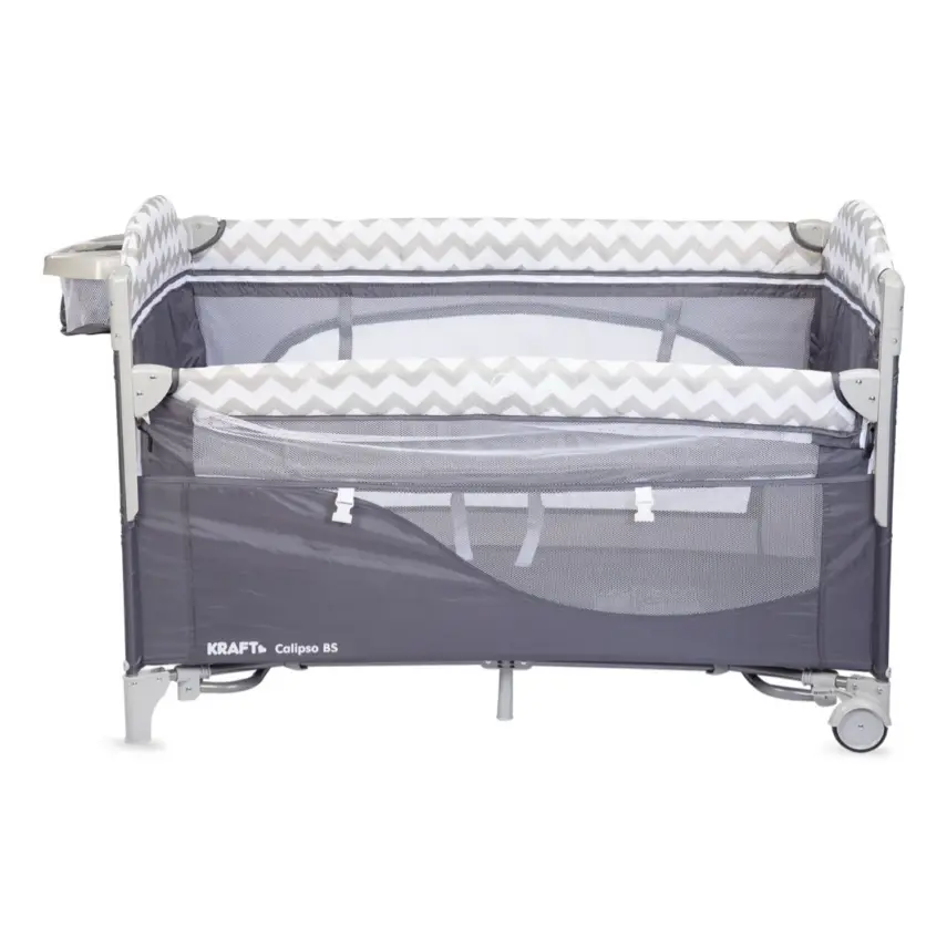 Kraft Calipso Bedside Anne Yanı Oyun Parkı 70x120 cm Zigzag - 17