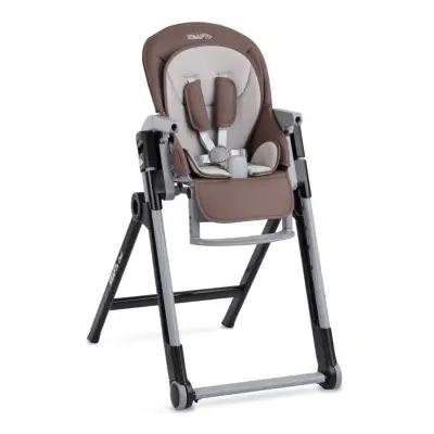 Kraft Chef Fonksiyonel Katlanabilir Çift Tepsili Mama Sandalyesi Cacao - 3
