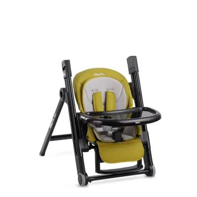 Kraft Chef Fonksiyonel Katlanabilir Çift Tepsili Mama Sandalyesi Green - 2