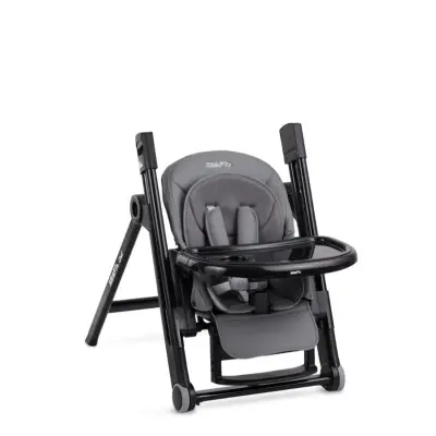 Kraft Chef Fonksiyonel Katlanabilir Çift Tepsili Mama Sandalyesi Grey - 4