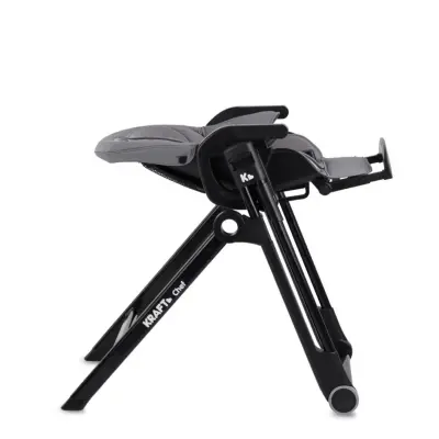 Kraft Chef Fonksiyonel Katlanabilir Çift Tepsili Mama Sandalyesi Grey - 12