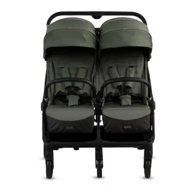 Kraft Duplo Tek Elle Katlanabilir İkiz Bebek Arabası Green - 12