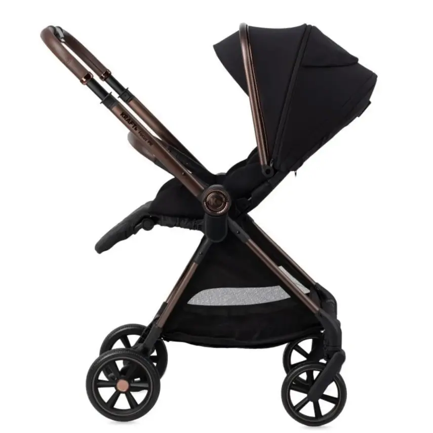 Kraft Focus Pr Çift Yönlü Kullanılabilen Travel - Seyahat Sistem Bebek Arabası Khaki (Bej) - 22