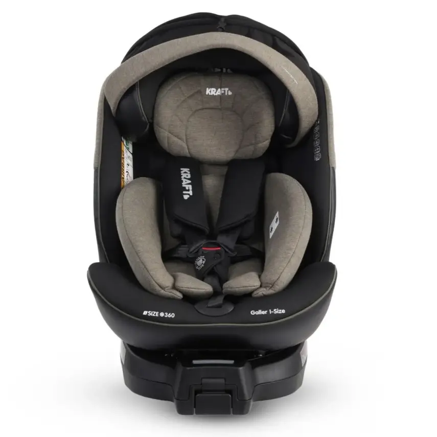 Kraft Galler I-Size İsofixli Oto Koltuğu 0-36 Kg Bamboo Green - 2