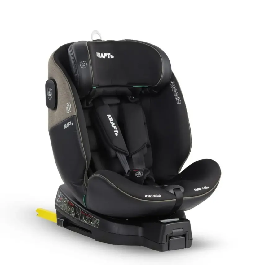 Kraft Galler I-Size İsofixli Oto Koltuğu 0-36 Kg Bamboo Green - 15