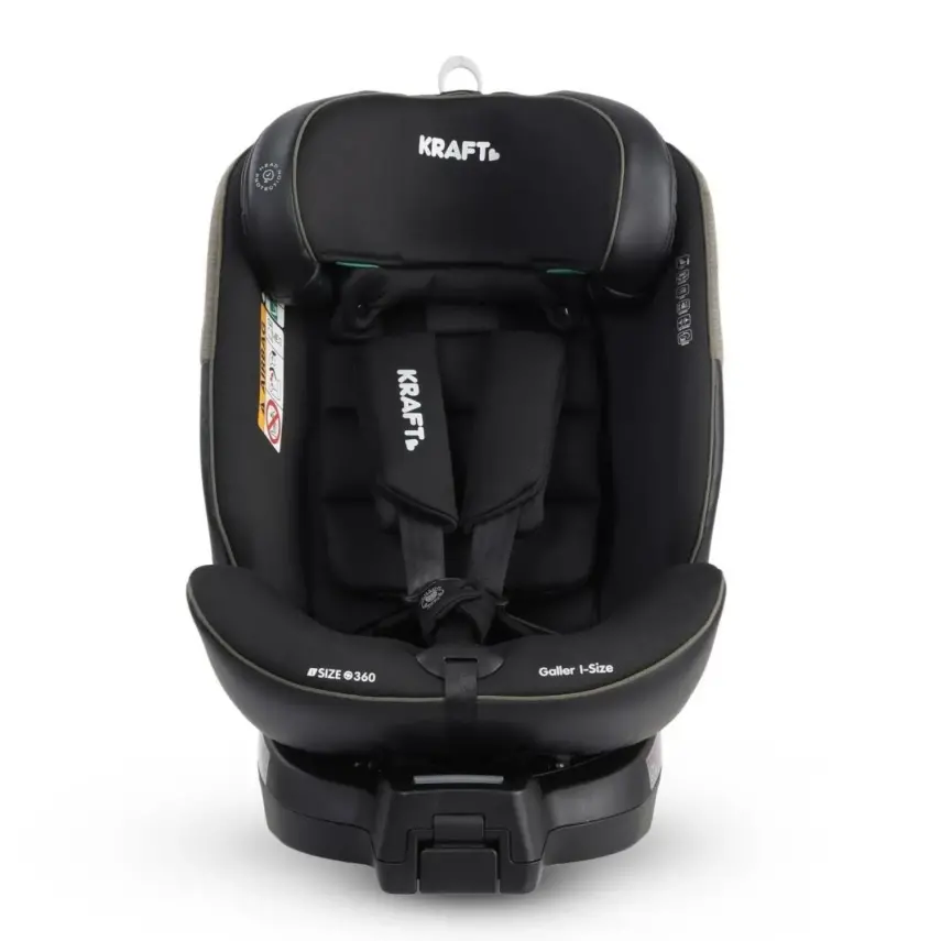 Kraft Galler I-Size İsofixli Oto Koltuğu 0-36 Kg Bamboo Green - 9