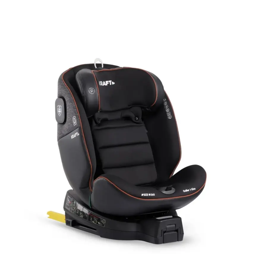 Kraft Galler I-Size İsofixli Oto Koltuğu 0-36 Kg Black - 28