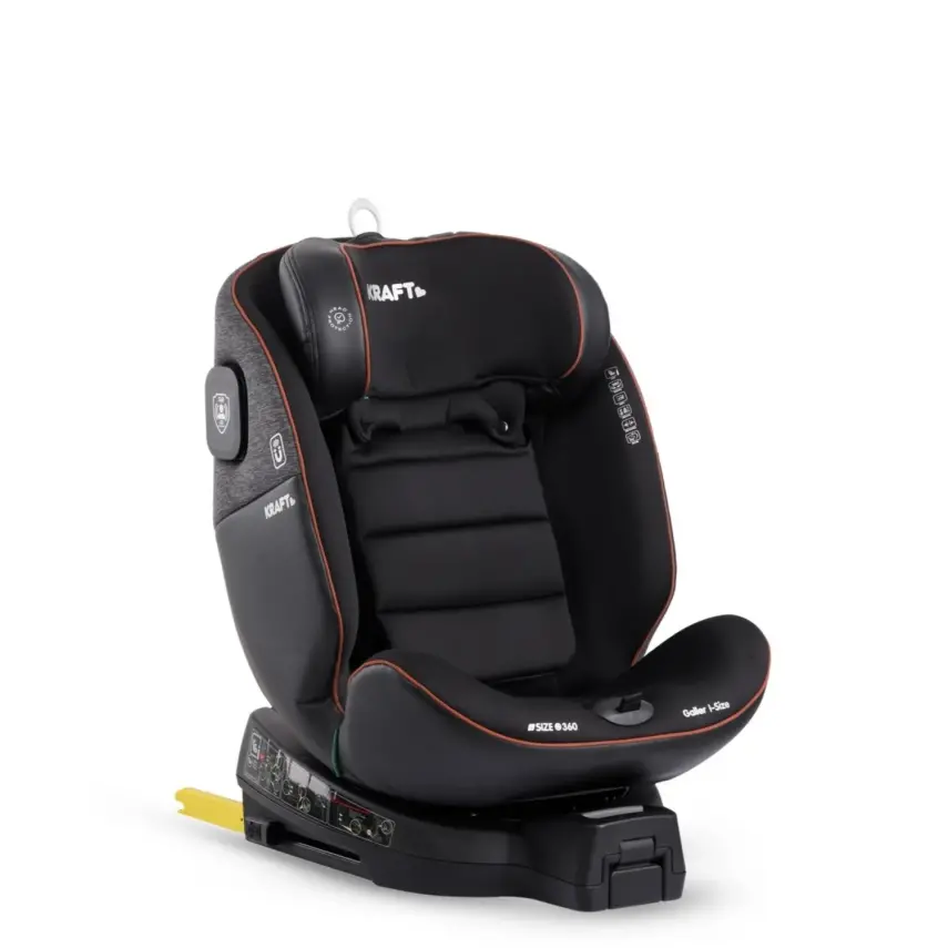 Kraft Galler I-Size İsofixli Oto Koltuğu 0-36 Kg Black - 31