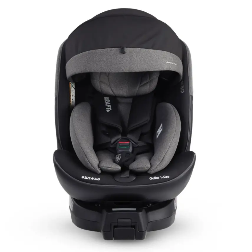Kraft Galler I-Size İsofixli Oto Koltuğu 0-36 Kg Black - 7