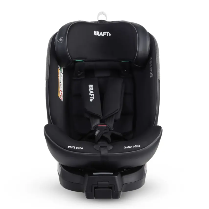 Kraft Galler I-Size İsofixli Oto Koltuğu 0-36 Kg Black - 11