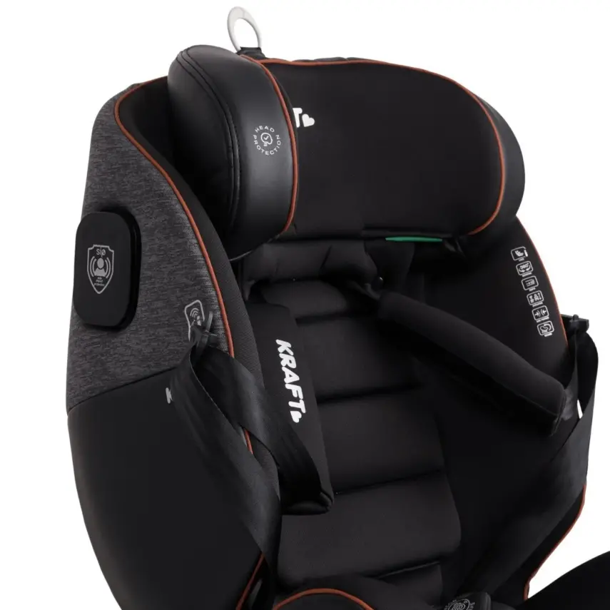 Kraft Galler I-Size İsofixli Oto Koltuğu 0-36 Kg Black - 42
