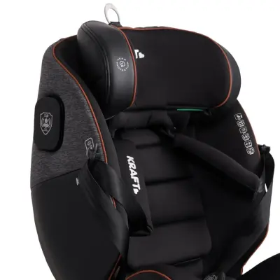 Kraft Galler I-Size İsofixli Oto Koltuğu 0-36 Kg  Grey - 35