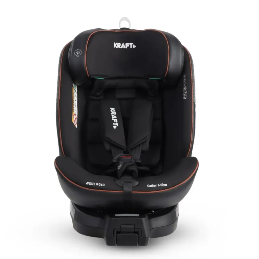 Kraft Galler I-Size İsofixli Oto Koltuğu 0-36 Kg  Grey - 3