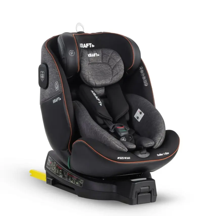 Kraft Galler I-Size İsofixli Oto Koltuğu 0-36 Kg  Grey - 7