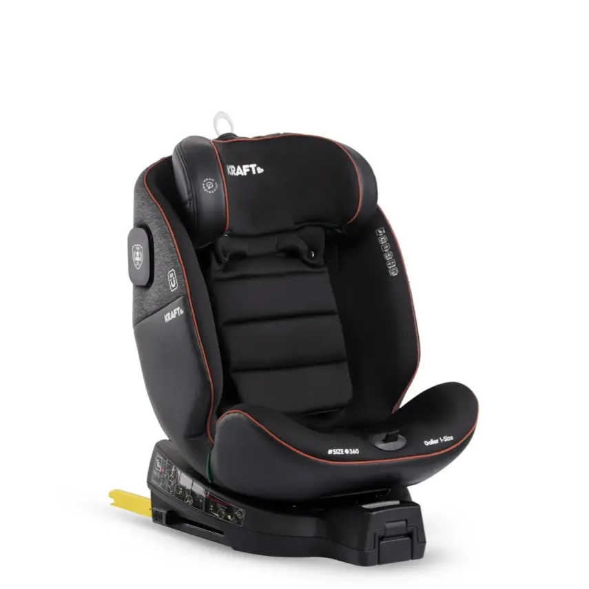 Kraft Galler I-Size İsofixli Oto Koltuğu 0-36 Kg  Grey - 32
