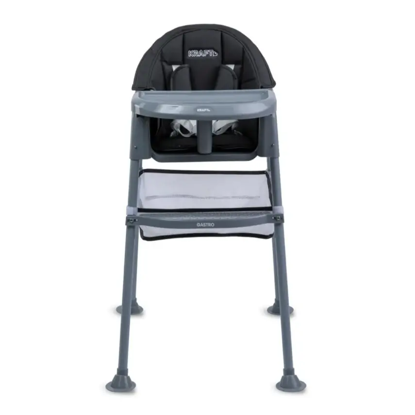 Kraft Gastro Basic Sepetli Mama Sandalyesi Black - 4