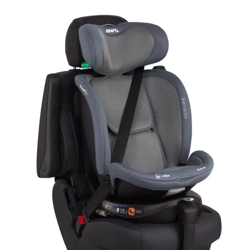 Kraft Grovy I-Size Oto Koltuğu 0-36 Kg Black - 6