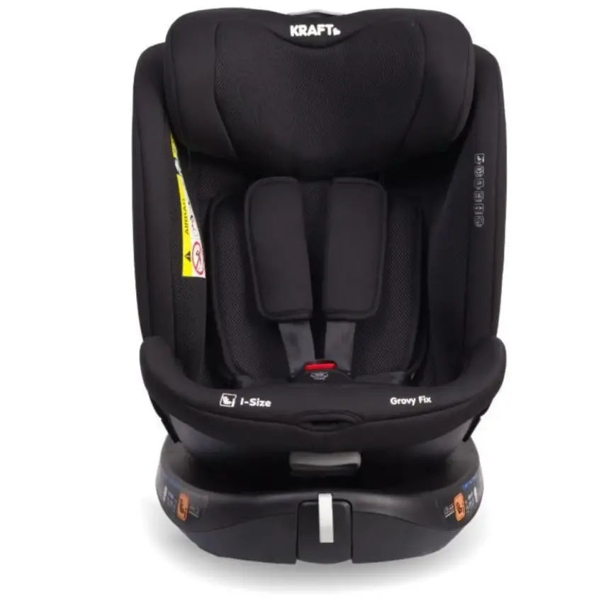 Kraft Grovy I-Size Oto Koltuğu 0-36 Kg Black - 4