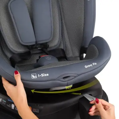 Kraft Grovy I-Size Oto Koltuğu 0-36 Kg Black - 21