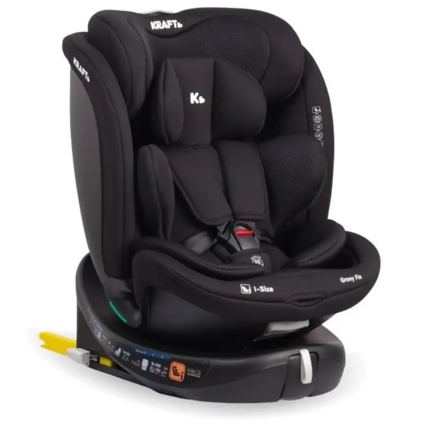 Kraft Grovy I-Size Oto Koltuğu 0-36 Kg Black - 1