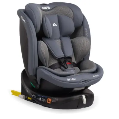 Kraft Grovy I-Size Oto Koltuğu 0-36 Kg Grey