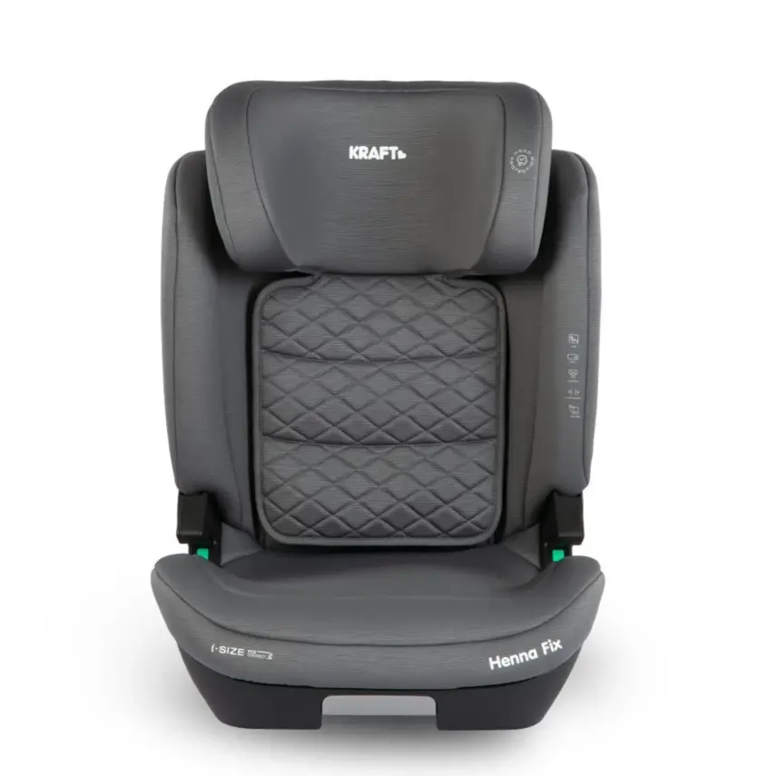 Kraft Henna Fix I-Size İsofix'li Oto Koltuğu 15-36 Kg Grey - 3