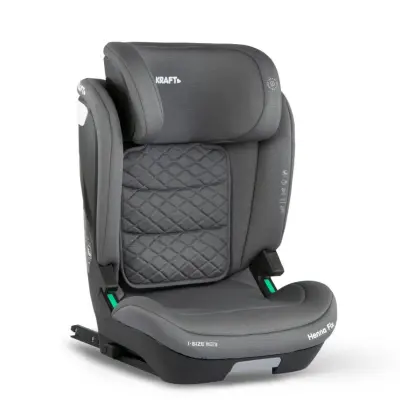 Kraft Henna Fix I-Size İsofix'li Oto Koltuğu 15-36 Kg Grey