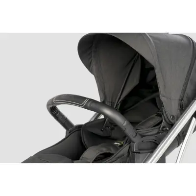 Kraft Kenya S Armor Plus Çift Yönlü Tek Elle Katlanabilir Kompakt Travel Sistem Bebek Arabası Black - 16