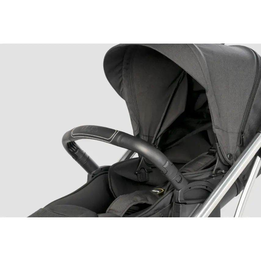 Kraft Kenya S Armor Plus Çift Yönlü Tek Elle Katlanabilir Kompakt Travel Sistem Bebek Arabası Black - 16