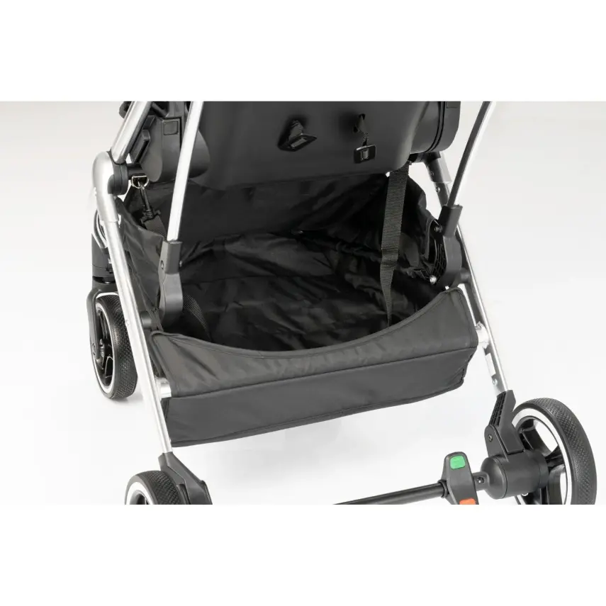 Kraft Kenya S Armor Plus Çift Yönlü Tek Elle Katlanabilir Kompakt Travel Sistem Bebek Arabası Black - 21