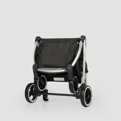 Kraft Kenya S Armor Plus Çift Yönlü Tek Elle Katlanabilir Kompakt Travel Sistem Bebek Arabası Black - 7