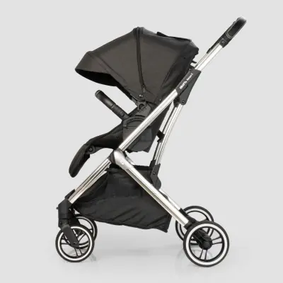 Kraft Kenya S Armor Plus Çift Yönlü Tek Elle Katlanabilir Kompakt Travel Sistem Bebek Arabası Black - 32