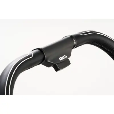 Kraft Kenya S Armor Plus Çift Yönlü Tek Elle Katlanabilir Kompakt Travel Sistem Bebek Arabası Black - 3
