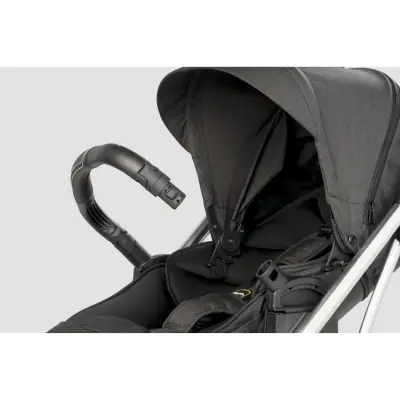 Kraft Kenya S Armor Plus Çift Yönlü Tek Elle Katlanabilir Kompakt Travel Sistem Bebek Arabası Black - 12