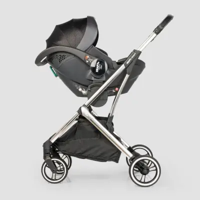 Kraft Kenya S Armor Plus Çift Yönlü Tek Elle Katlanabilir Kompakt Travel Sistem Bebek Arabası Blue - 3