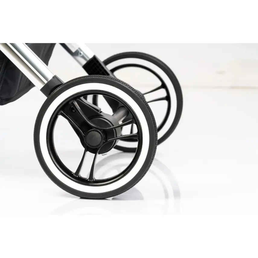 Kraft Kenya S Armor Plus Çift Yönlü Tek Elle Katlanabilir Kompakt Travel Sistem Bebek Arabası Blue - 13