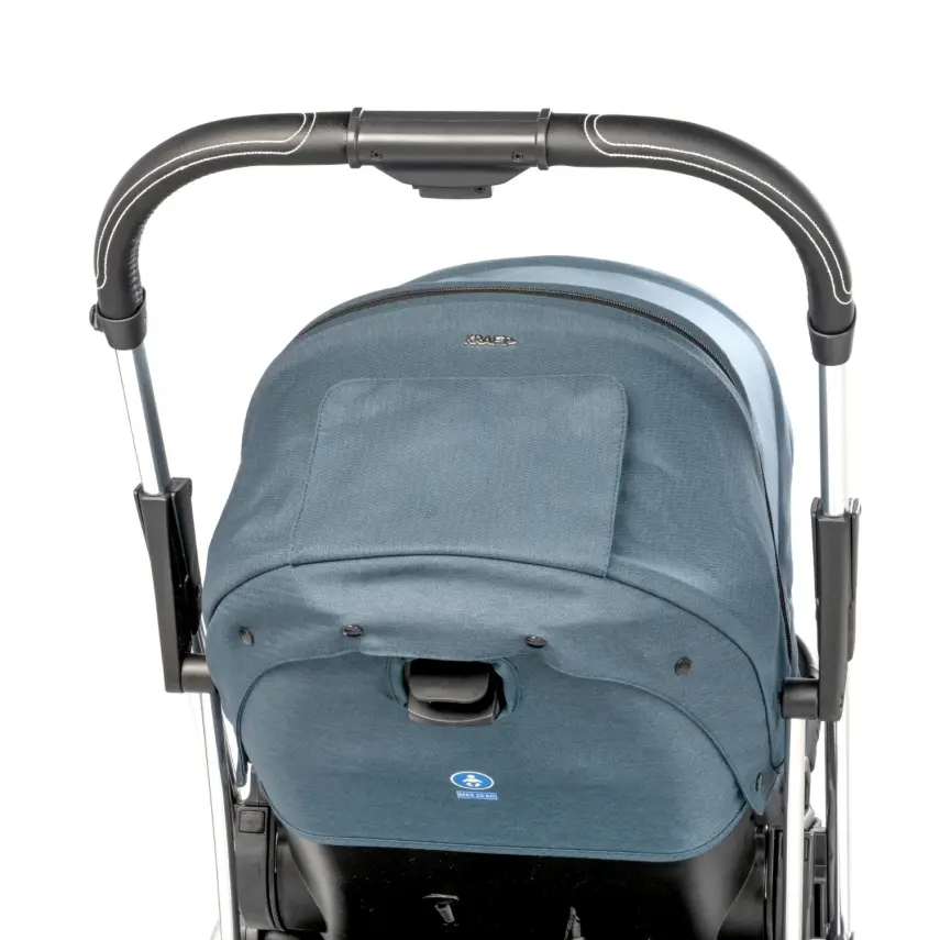 Kraft Kenya S Armor Plus Çift Yönlü Tek Elle Katlanabilir Kompakt Travel Sistem Bebek Arabası Blue - 19