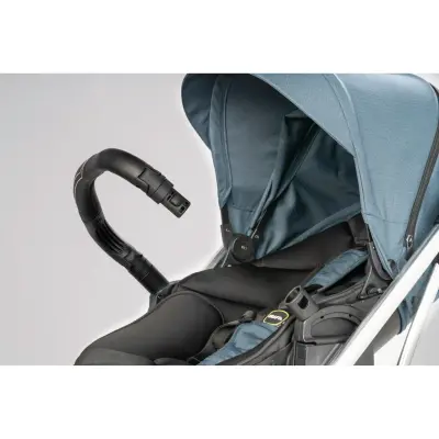 Kraft Kenya S Armor Plus Çift Yönlü Tek Elle Katlanabilir Kompakt Travel Sistem Bebek Arabası Blue - 26