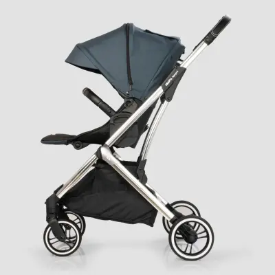 Kraft Kenya S Armor Plus Çift Yönlü Tek Elle Katlanabilir Kompakt Travel Sistem Bebek Arabası Blue - 23