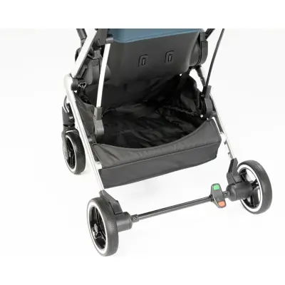 Kraft Kenya S Armor Plus Çift Yönlü Tek Elle Katlanabilir Kompakt Travel Sistem Bebek Arabası Blue - 34