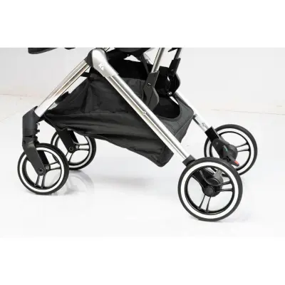 Kraft Kenya S Armor Plus Çift Yönlü Tek Elle Katlanabilir Kompakt Travel Sistem Bebek Arabası Blue - 27