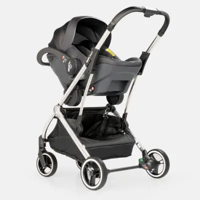 Kraft Kenya S Armor Plus Çift Yönlü Tek Elle Katlanabilir Kompakt Travel Sistem Bebek Arabası Blue - 16