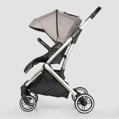 Kraft Kenya S Armor Plus Çift Yönlü Tek Elle Katlanabilir Kompakt Travel Sistem Bebek Arabası Grey - 21