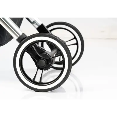 Kraft Kenya S Armor Plus Çift Yönlü Tek Elle Katlanabilir Kompakt Travel Sistem Bebek Arabası Grey - 22