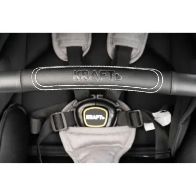 Kraft Kenya S Armor Plus Çift Yönlü Tek Elle Katlanabilir Kompakt Travel Sistem Bebek Arabası Grey - 26