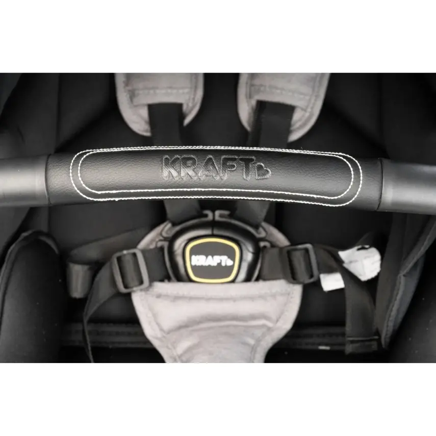 Kraft Kenya S Armor Plus Çift Yönlü Tek Elle Katlanabilir Kompakt Travel Sistem Bebek Arabası Grey - 26