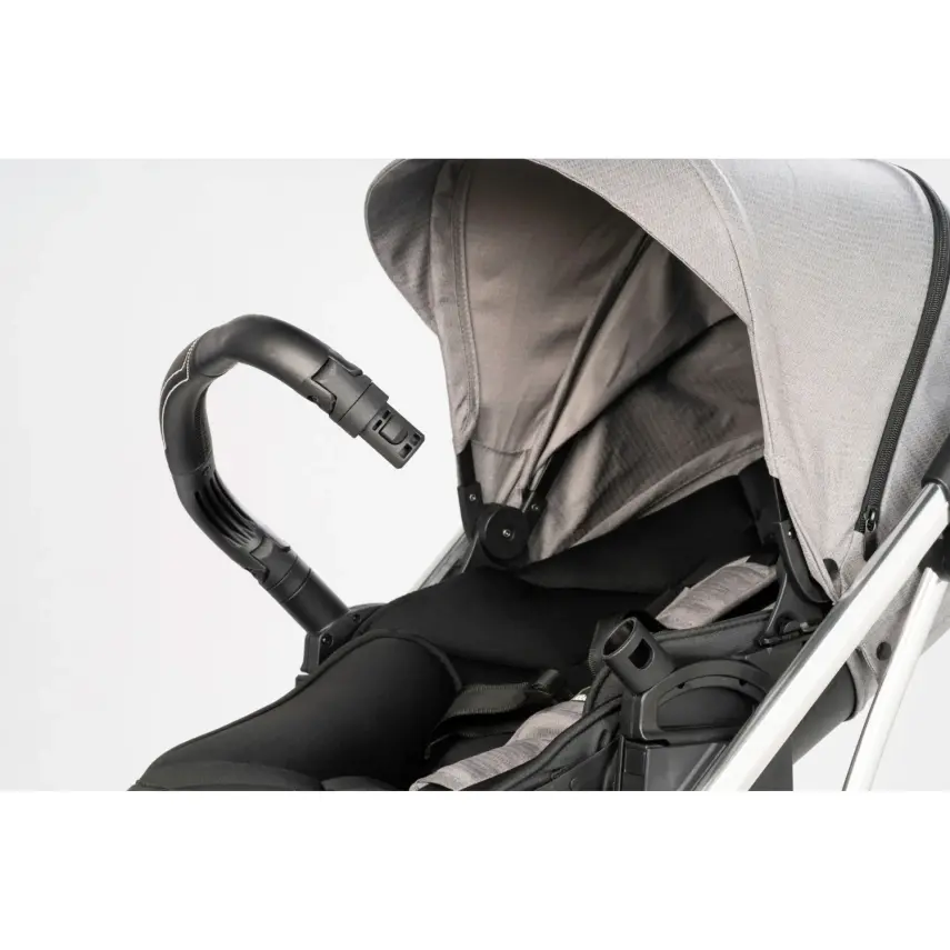 Kraft Kenya S Armor Plus Çift Yönlü Tek Elle Katlanabilir Kompakt Travel Sistem Bebek Arabası Grey - 33